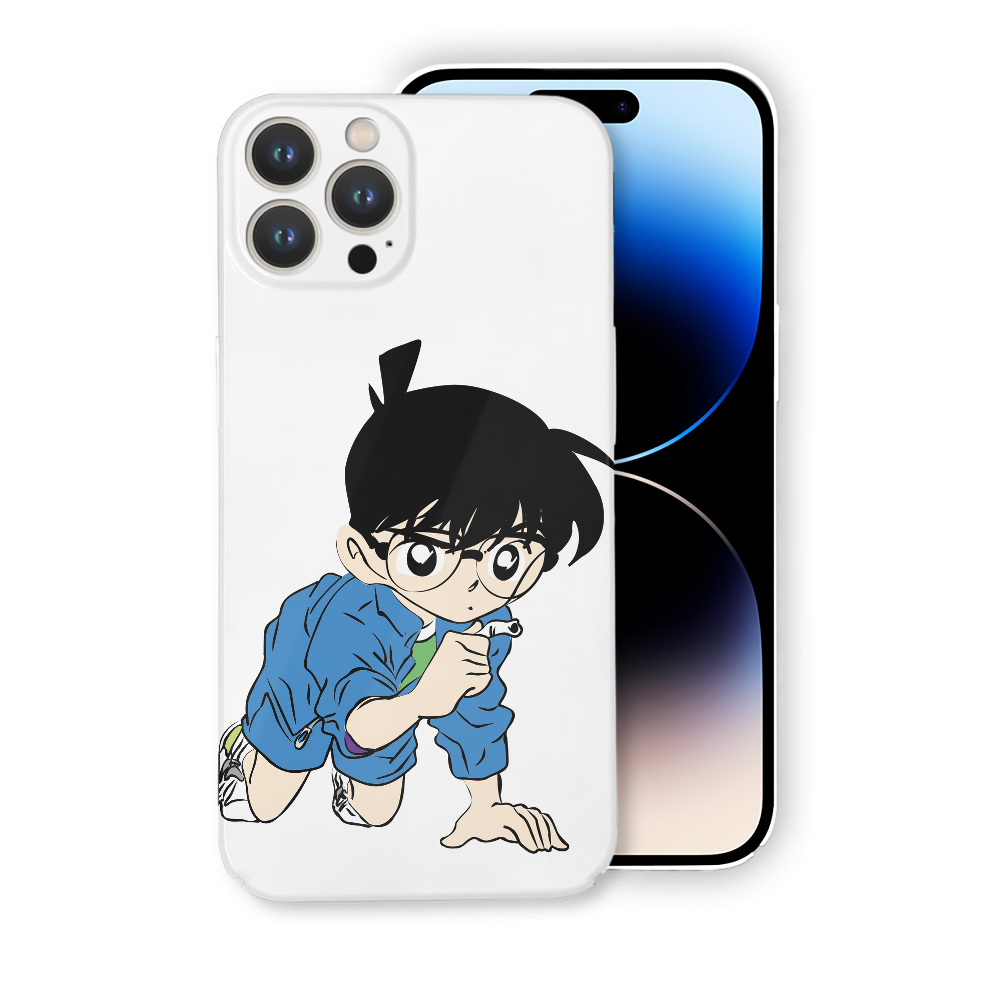 （画像用） 名探偵コナン 江戸川 コナン Detective Conan Conan Edogawa 【iPhone 14シリーズ対応】ハードケース